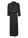 Covert Blouse Midi Dress