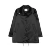 Covert Side-pocket Jacket In Black