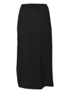 Covert Drawstring-waist Midi Skirt