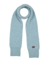 Covert Man Scarf Sky Blue Size - Alpaca Wool, Virgin Wool, Nylon