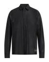 Covert Man Shirt Black Size Xl Polyester, Cotton