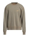 Covert Man Sweatshirt Khaki Size Xl Cotton, Polyester In Beige
