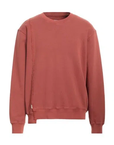 Covert Man Sweatshirt Pastel Pink Size L Cotton In Red