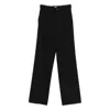 Covert Straight-leg Trousers In Black