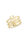 Covet Charm Faux Stack Ring