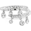 Covet Charm Wrap Ring In Silver