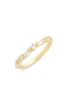 Covet Cluster Band Ring In Gold