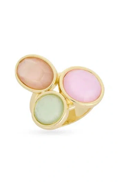 Covet Crystal Cluster Ring In Gold