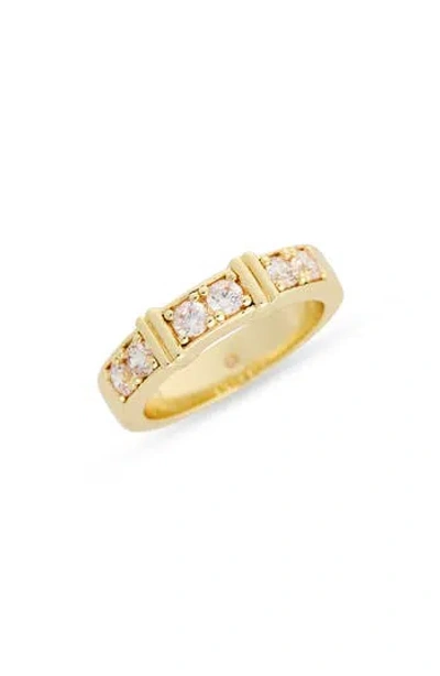 Covet Cubic Zirconia Band Ring In Gold