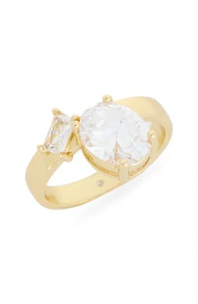 Covet Cubic Zirconia Ring In Gold