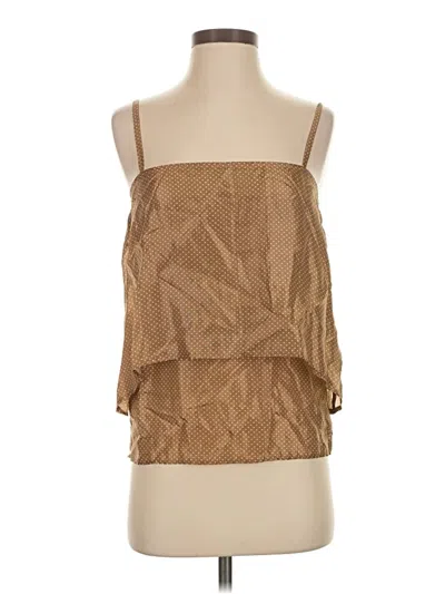 Covet Sleeveless Blouse In Brown