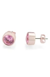 Covet Tropadelic Stud Earrings In Pink