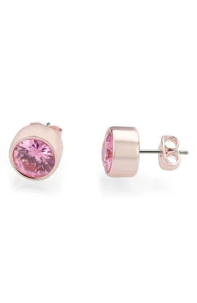 Covet Tropadelic Stud Earrings In Pink