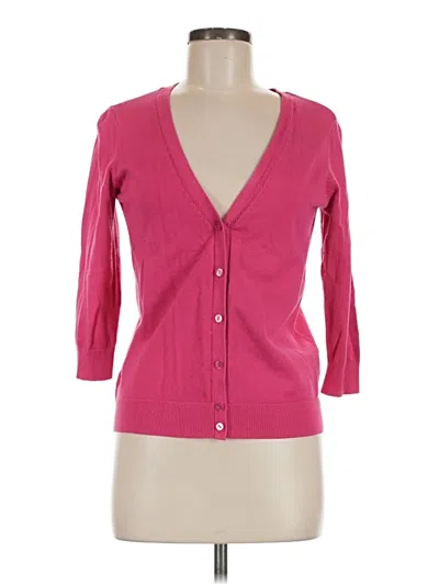 Pre-owned Covington 3/4 Sleeve Blouse In Pink