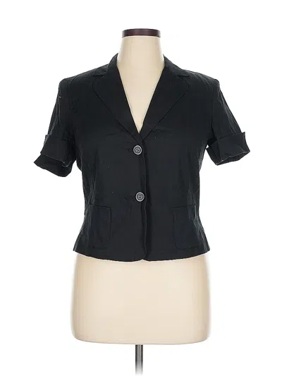 Pre-owned Covington Blazer Jacket In Black