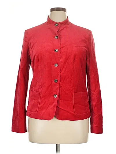 Pre-owned Covington Blazer Jacket In Red