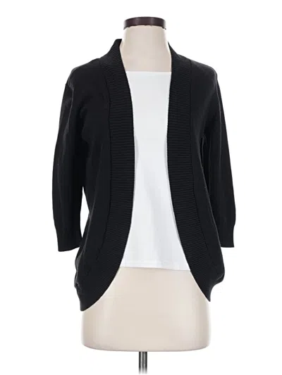 Pre-owned Covington Cardigan Sweater In Black
