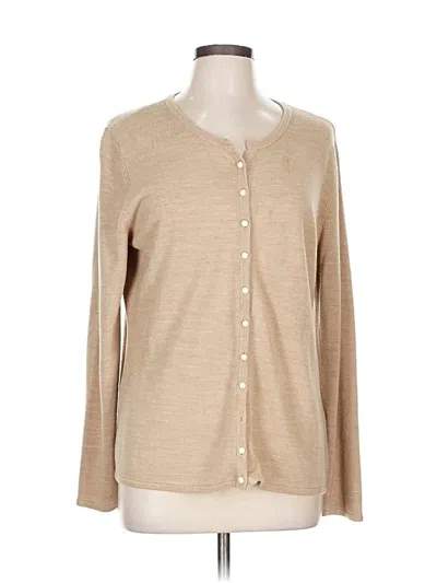 Pre-owned Covington Cardigan Sweater In Brown