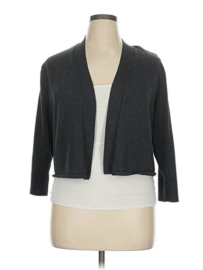 Pre-owned Covington Cardigan Sweater In Gray