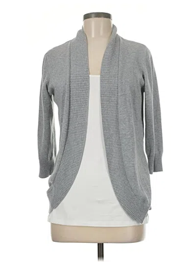 Pre-owned Covington Cardigan Sweater In Gray