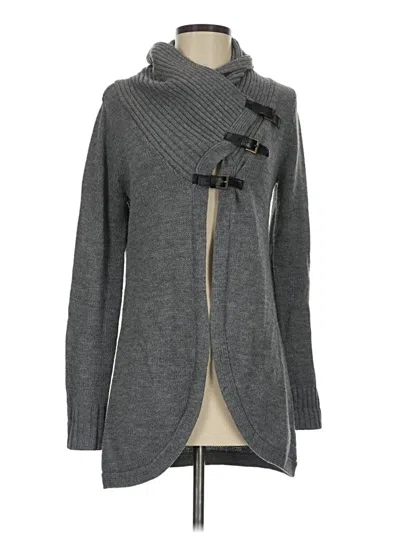 Pre-owned Covington Cardigan Sweater In Gray