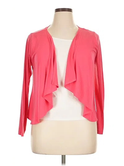 Pre-owned Covington Cardigan Sweater In Pink