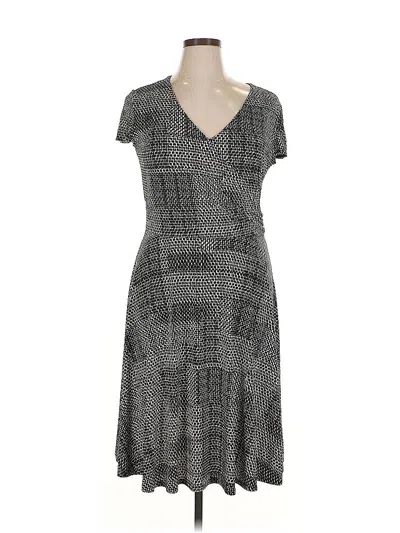 Pre-owned Covington Casual Dress In Gray