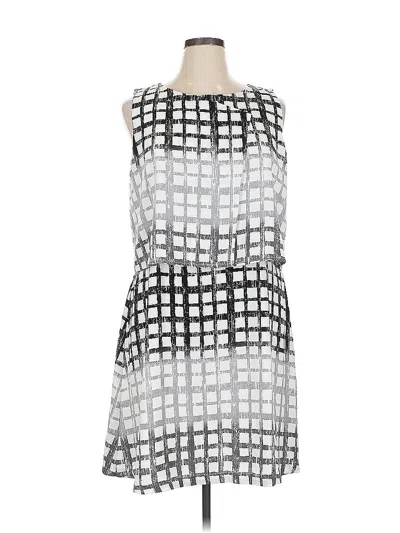 Pre-owned Covington Casual Dress In Gray