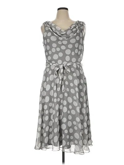 Pre-owned Covington Casual Dress In Gray