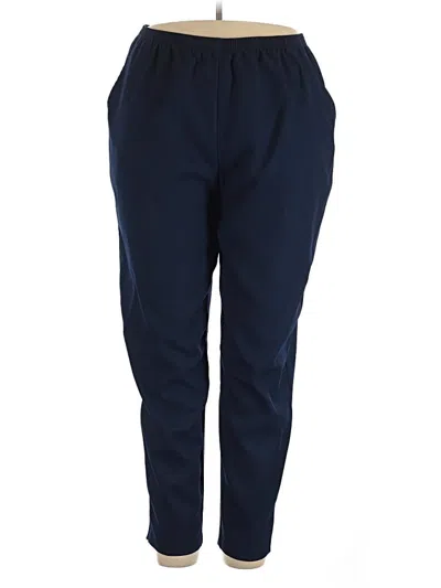 Pre-owned Covington Casual Pants In Blue