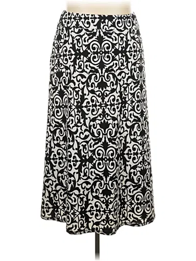 Pre-owned Covington Casual Skirt In Black