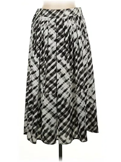 Pre-owned Covington Casual Skirt In Gray