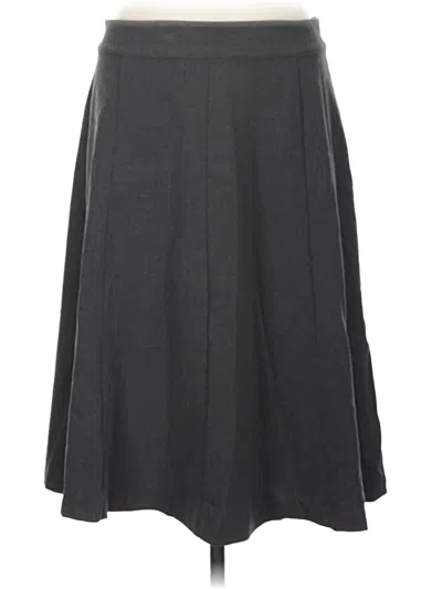 Pre-owned Covington Casual Skirt In Gray