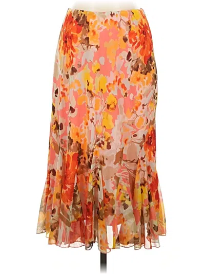 Pre-owned Covington Casual Skirt In Orange