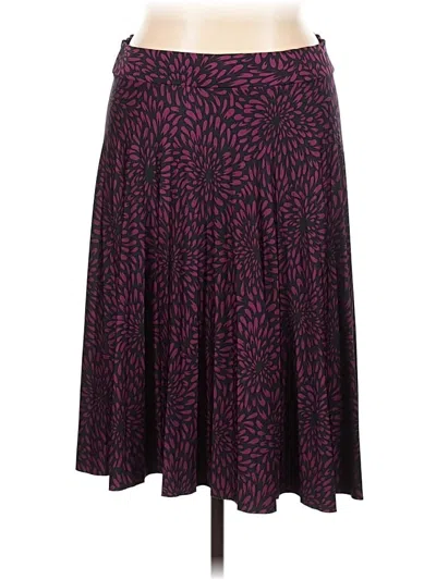 Pre-owned Covington Casual Skirt In Purple