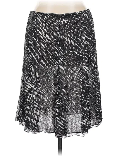 Pre-owned Covington Casual Skirt In Silver