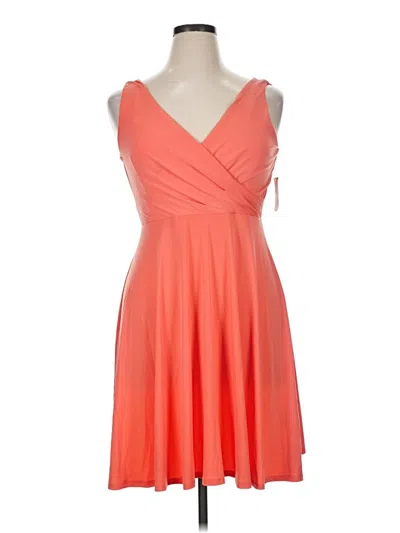Covington Cocktail Dress In Orange