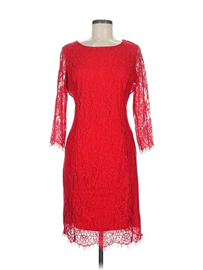 Pre-owned Covington Cocktail Dress In Red