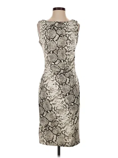 Pre-owned Covington Cocktail Dress In Silver