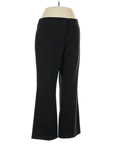 Pre-owned Covington Dress Pants In Black