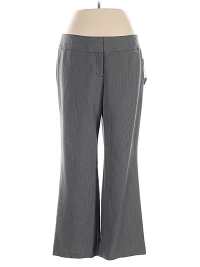 Pre-owned Covington Dress Pants In Gray