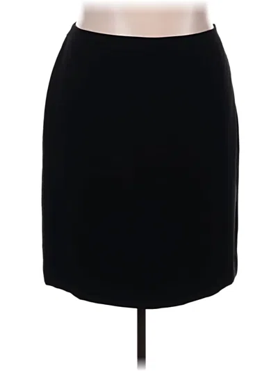 Pre-owned Covington Formal Skirt In Black