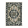 Covington Home Adeline Center Medallion Indoor Rectangular Accent Rug In Blue