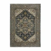 Covington Home Adeline Oriental Medallion Indoor Rectangular Accent Rug In Blue