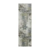 Covington Home Caracas Distressed Stone 27"x90" Indoor Rectangular Runner In Blue