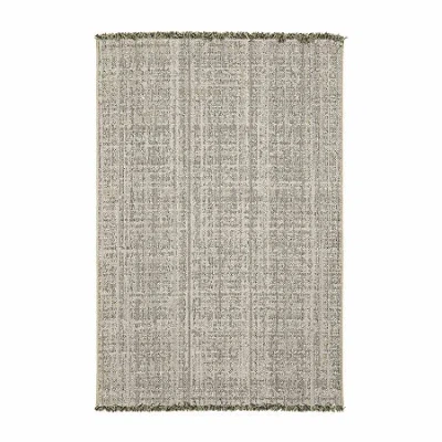 Covington Home Geneva Faded Textures Indoor Outdoor Rectangular Area Rug In Sand