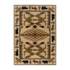 Covington Home Harlow Cabin Hearth Indoor Rectangular Area Rug In Green