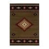 Covington Home Harlow Southwest Lodge 46"x65" Indoor Rectangular Accent Rug In Green