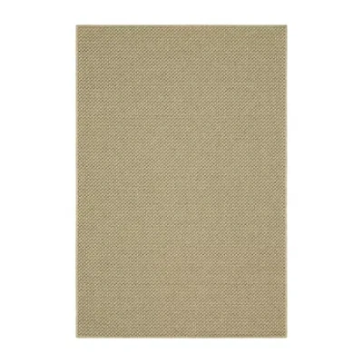 Covington Home Kehlani Flat Weave Indoor Outdoor Rectangular Accent Rug In White