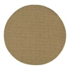 Covington Home Kehlani Panama Weave 7'10"x7'10" Indoor Outdoor Round Area Rug In Brown